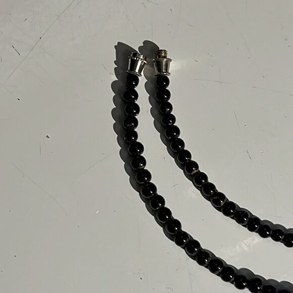 Vintage African-Style Mixed Media Necklace - 29 Inches - Picture 8 of 12